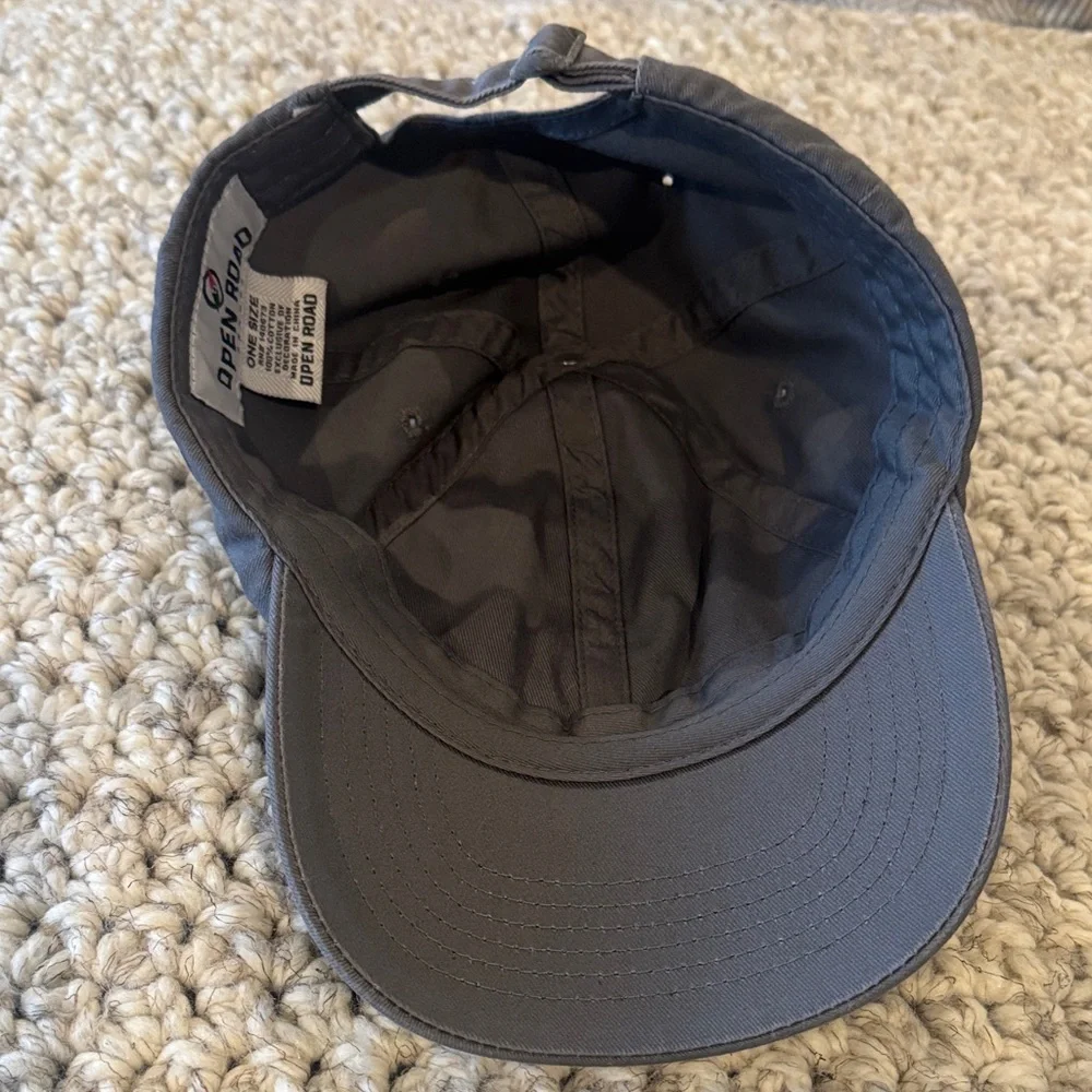 Open Road Charcoal gray Dog Mom baseball cap Hat